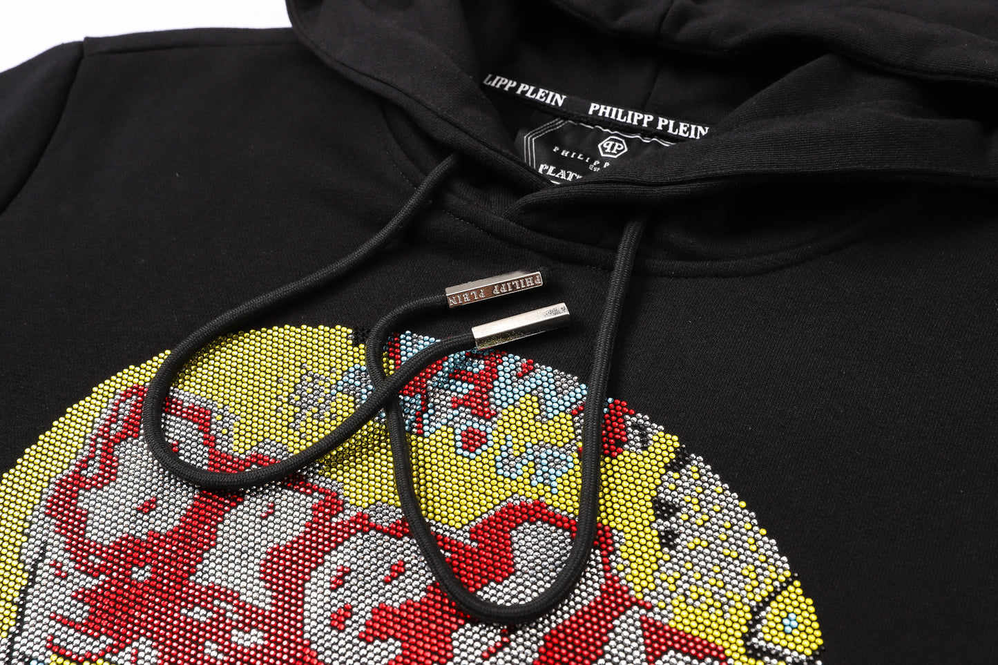 New- 2025ss Black Printed Hoodie