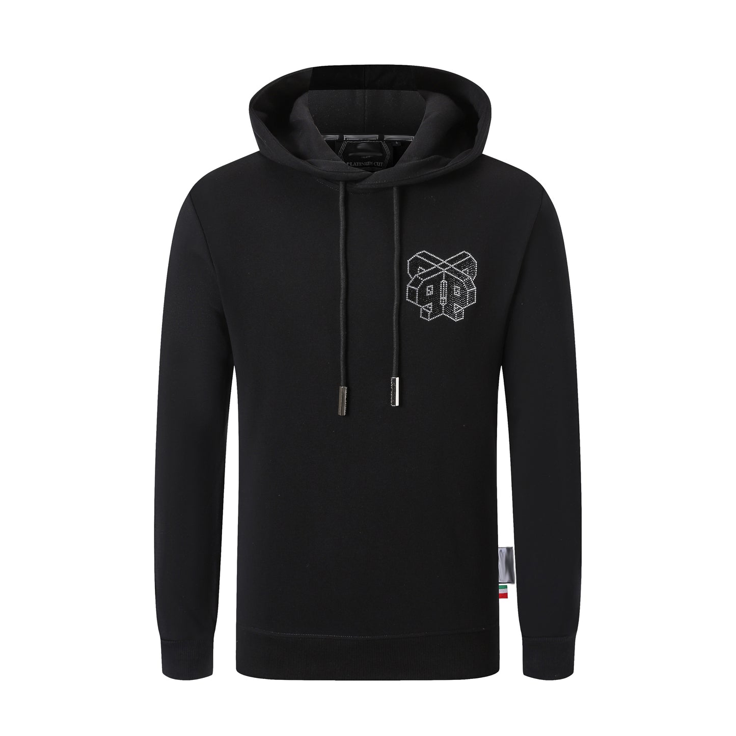 New- 25ss Black Hoodie